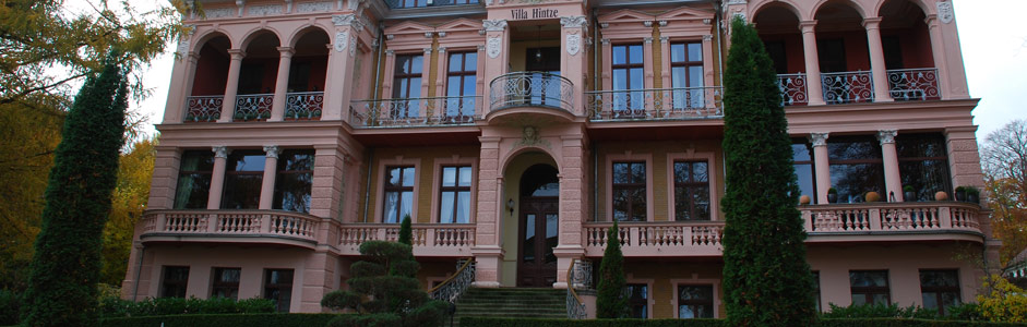 Teilansicht Ferienwohnung Ferienhaus Tusculum strandnah der Villa Hintze Seebad Heringsdorf Usedom